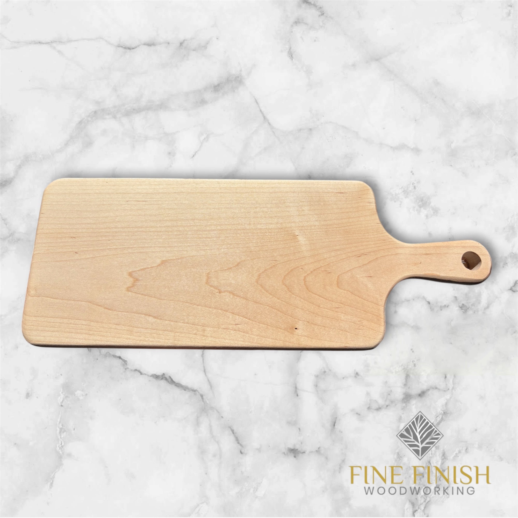 Personalized Hardwood Charcuterie Board – Custom Engraved Serving Cheese Board