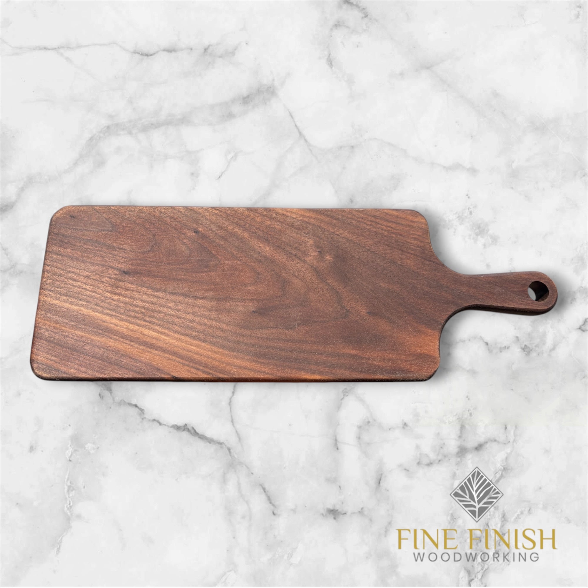 Personalized Hardwood Charcuterie Board – Custom Engraved Serving Cheese Board